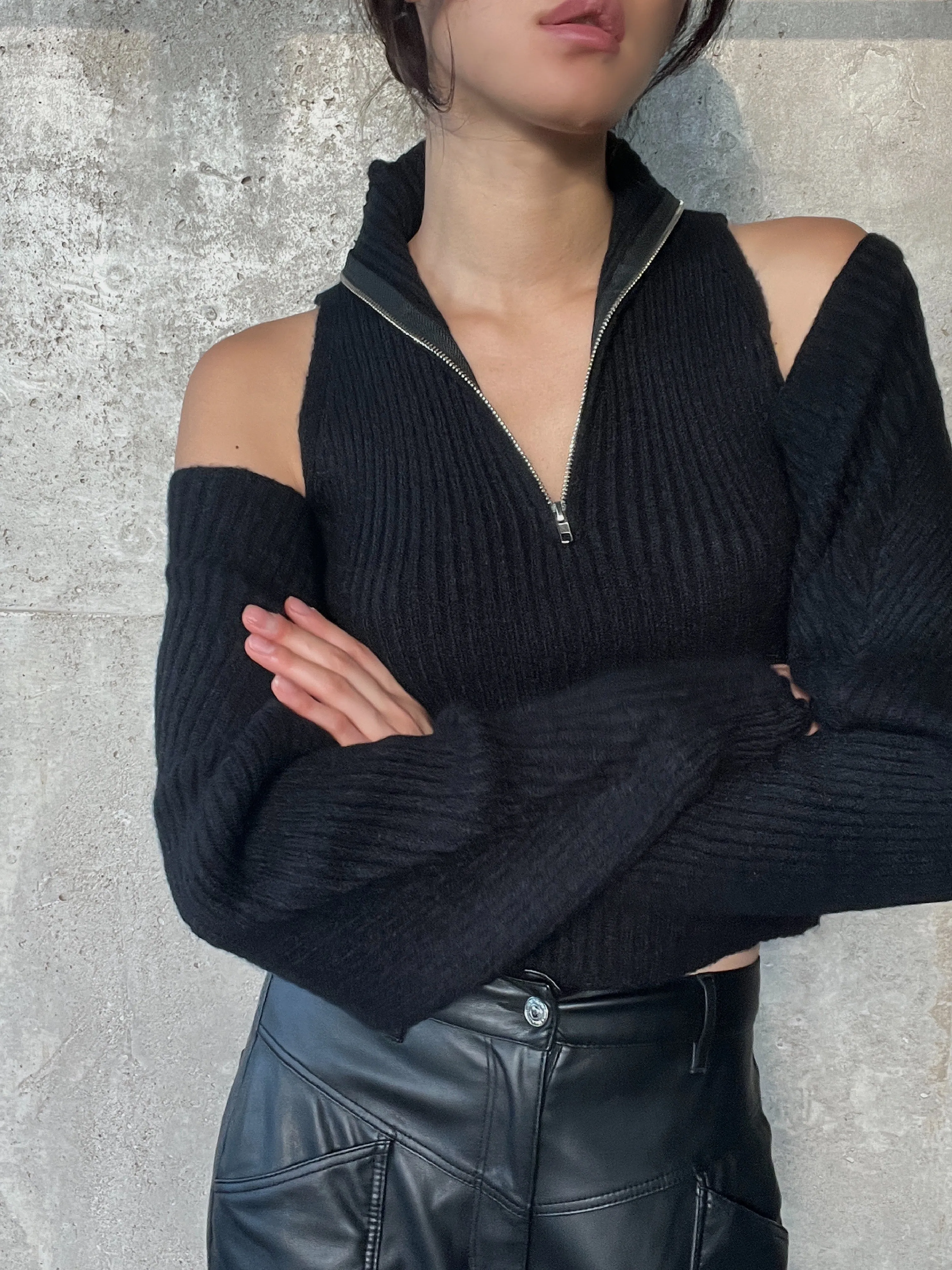 Cloud Knit Set - Black